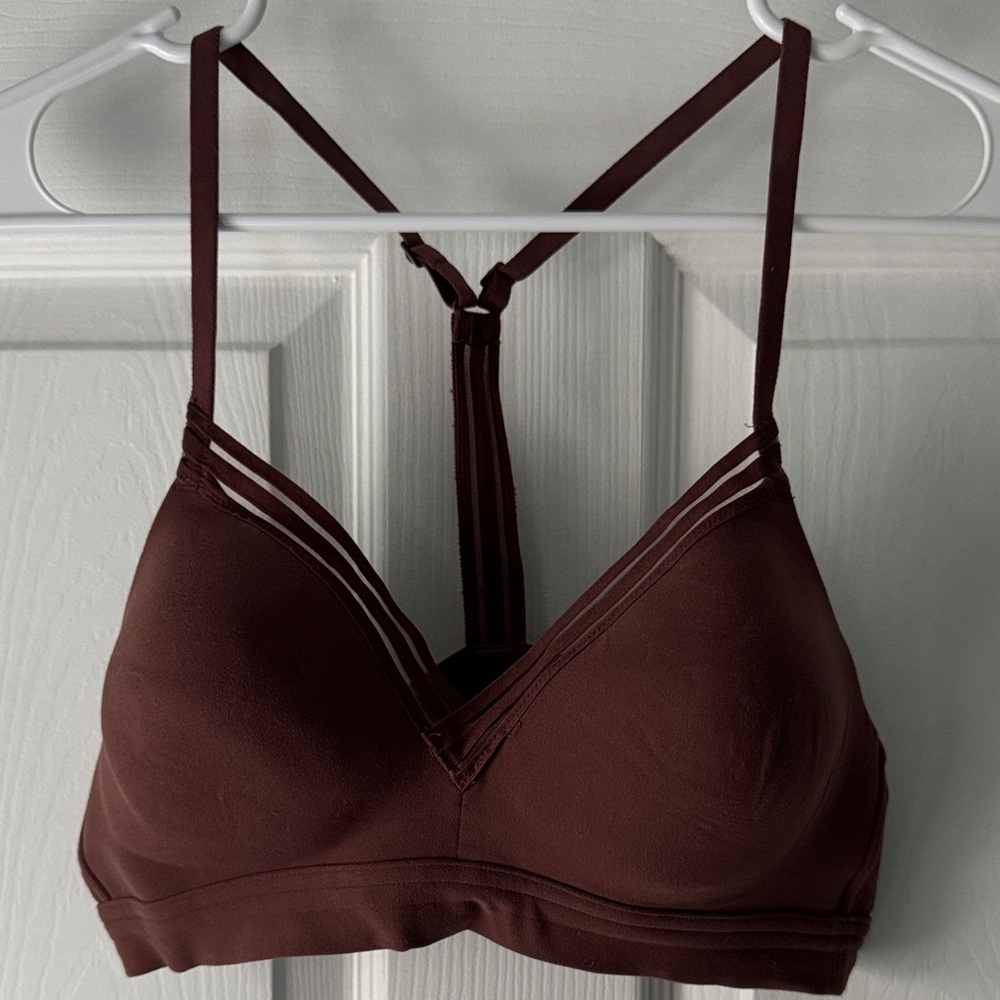Athleta Women's Brown Strappy Bralette - Size S